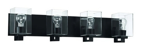 Craftmade 18532FB4 flat black vanity