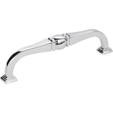 Jeffrey Alexander 188-128PC polished chrome cabinet drawer pull