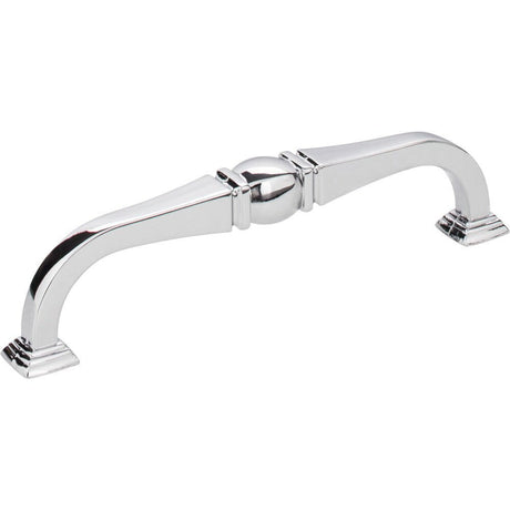 Jeffrey Alexander 188-128PC polished chrome cabinet drawer pull