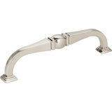 Jeffrey Alexander 188-128SN satin nickel cabinet drawer pull