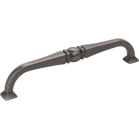 Jeffrey Alexander 188-160BNBDL brushed pewter cabinet drawer pull