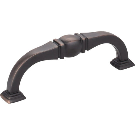 Jeffrey Alexander 188-96DBAC brushed oil rubbed bronze cabinet drawer pull