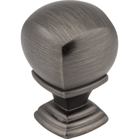 Jeffrey Alexander 188BNBDL brushed pewter cabinet knob