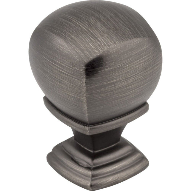 Jeffrey Alexander 188BNBDL brushed pewter cabinet knob