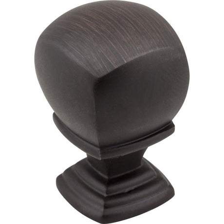 Jeffrey Alexander 188DBAC brushed oil rubbed bronze cabinet knob