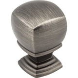 Jeffrey Alexander 188L-BNBDL Katharine cabinet knob, additional view