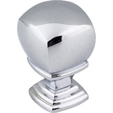 Jeffrey Alexander 188PC polished chrome cabinet knob