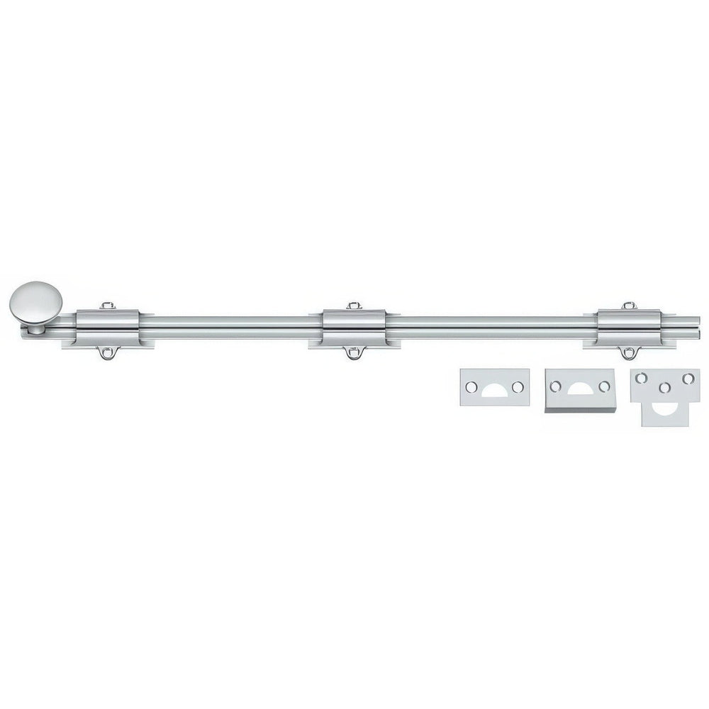 Deltana 18SB26 polished chrome surface bolt