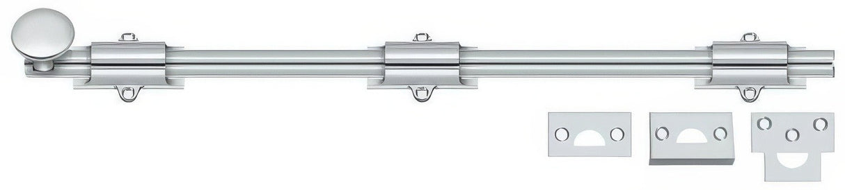 Deltana 18SB26 polished chrome surface bolt