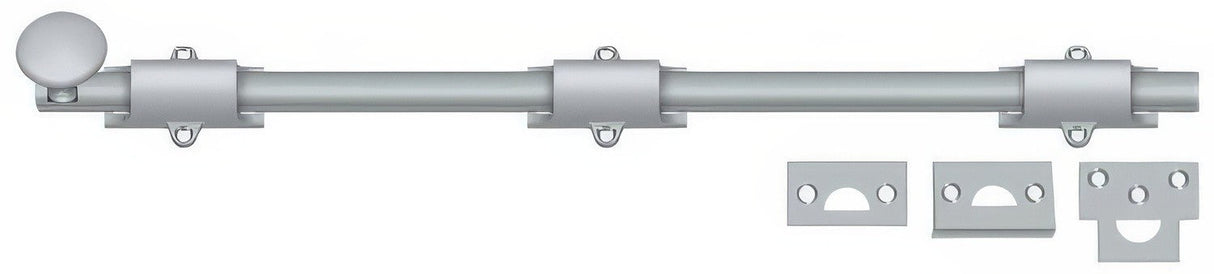 Deltana 18SB26D satin chrome surface bolt