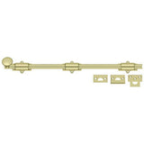 Deltana 18SB3-UNL unlacquered bright brass surface bolt