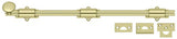 Deltana 18SB3-UNL unlacquered bright brass surface bolt