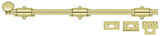 Deltana 18SB3 polished brass surface bolt