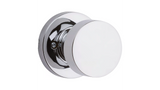Kwikset Pismo Handleset Trim with Round Rose in Bright Chrome