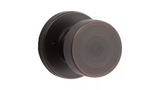 Kwikset Pismo Handleset Trim with Round Rose in Venetian Bronze