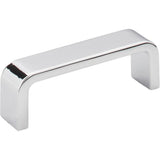 Elements 193-3PC polished chrome cabinet pull