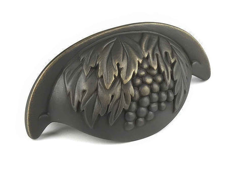 Century Hardware 19443-ALB antique light brass cup pull