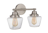 Craftmade 19518BNK2 brushed polished nickel vanity
