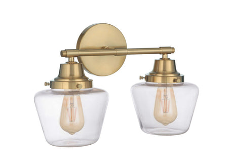 Craftmade 19518SB2 satin brass vanity
