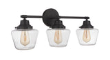 Craftmade 19528FB3 flat black vanity