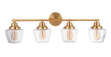 Craftmade 19538SB4 satin brass vanity