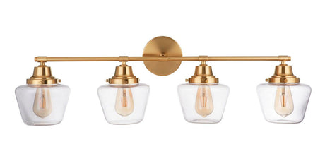 Craftmade 19538SB4 satin brass vanity