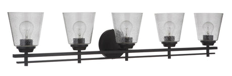 Craftmade 19642FB5 flat black vanity