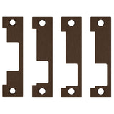 HES 1LB-613E dark oxidized satin bronze faceplate