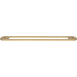 Top Knobs TK3359HB Brockwell 18" Center to Center Pull Backplate Honey Bronze