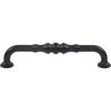 Top Knobs TK3433BLK Bayridge 6 5/16" Center to Center Bar Pull Flat Black
