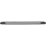 Top Knobs TK3355BLK Brockwell 7 9/16" Center to Center Pull Backplate Flat Black