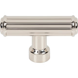 Top Knobs TK3401PN Pemberton 2 1/4" Length Bar Knob Polished Nickel