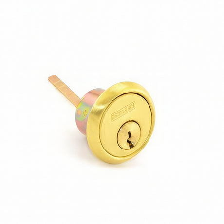 Schlage Commercial 20022C606 satin brass rim cylinder