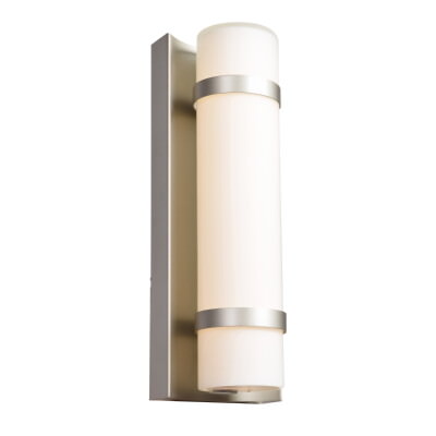 Access Lighting 20067LEDD-BS/OPL brushed steel led outdoor wall light