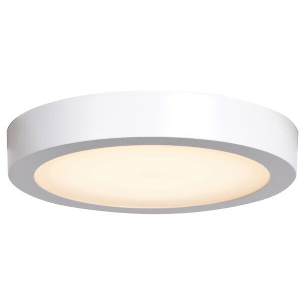 Access Lighting 20072LEDD-SILV/ACR silver flushmount light