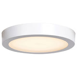 Access Lighting 20072LEDD-SILV/ACR silver flushmount light