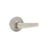 Kwikset 200DL Delta Lever Passage Door Lock in Satin Nickel