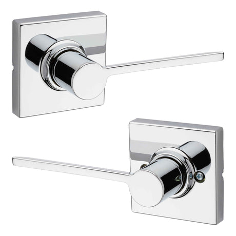 Kwikset 200LRLSQT-26 Ladera Lever in Bright Chrome
