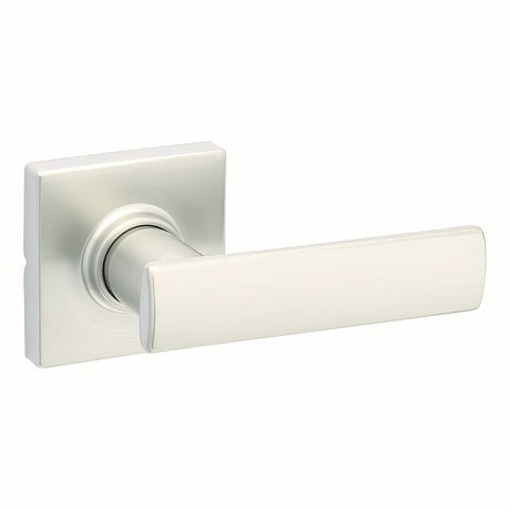Kwikset 200BRNLSQT-15 satin nickel passage door lever