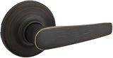 Kwikset 200DL-3V2 polished brass passage door lever