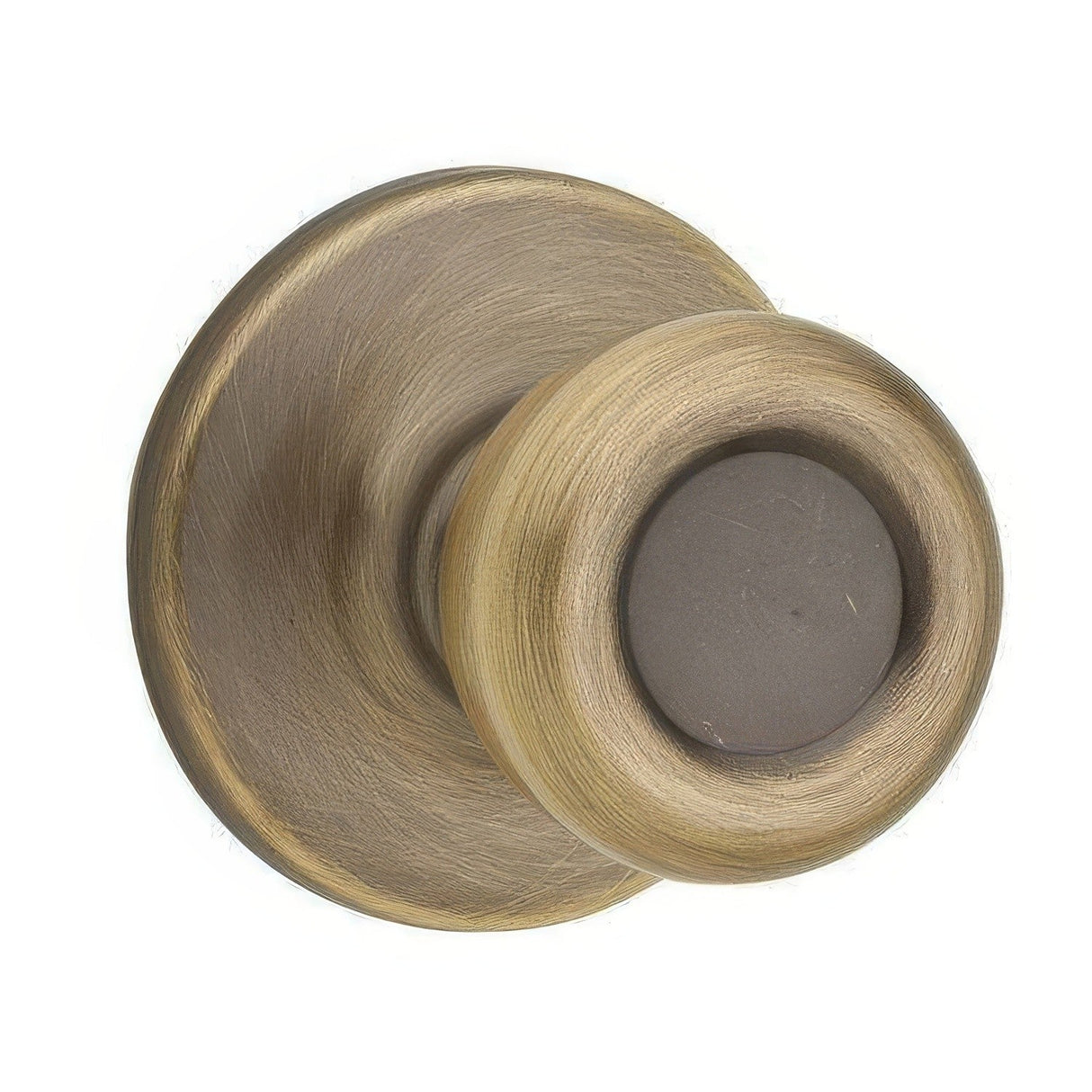 Kwikset 200T-5 antique brass passage door knob