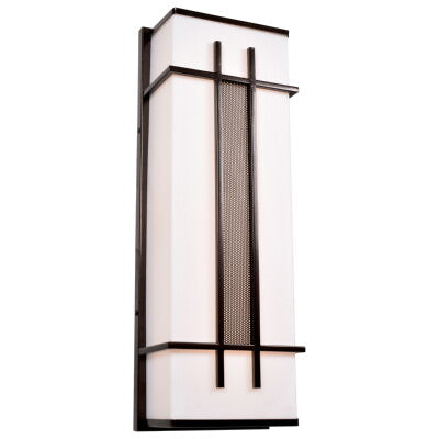 Access Lighting 20100LEDDMG-BRZ/ACR bronze led outdoor wall light