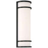 Access Lighting 20106LEDMG-BL/ACR dual voltage outdoor led wall mount