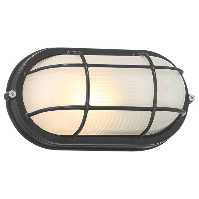 Access Lighting 20192LEDDMGLP-BL/FST 1 light outdoor bulkhead