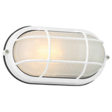 Access Lighting 20192MG-WH/FST 1 light outdoor bulkhead