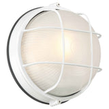 Access Lighting 20196LEDDMGLP-WH/FST 1 light outdoor led bulkhead
