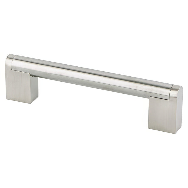 Berenson 2021-90SS-P Studio cabinet handle pull in satin stainless, additional view