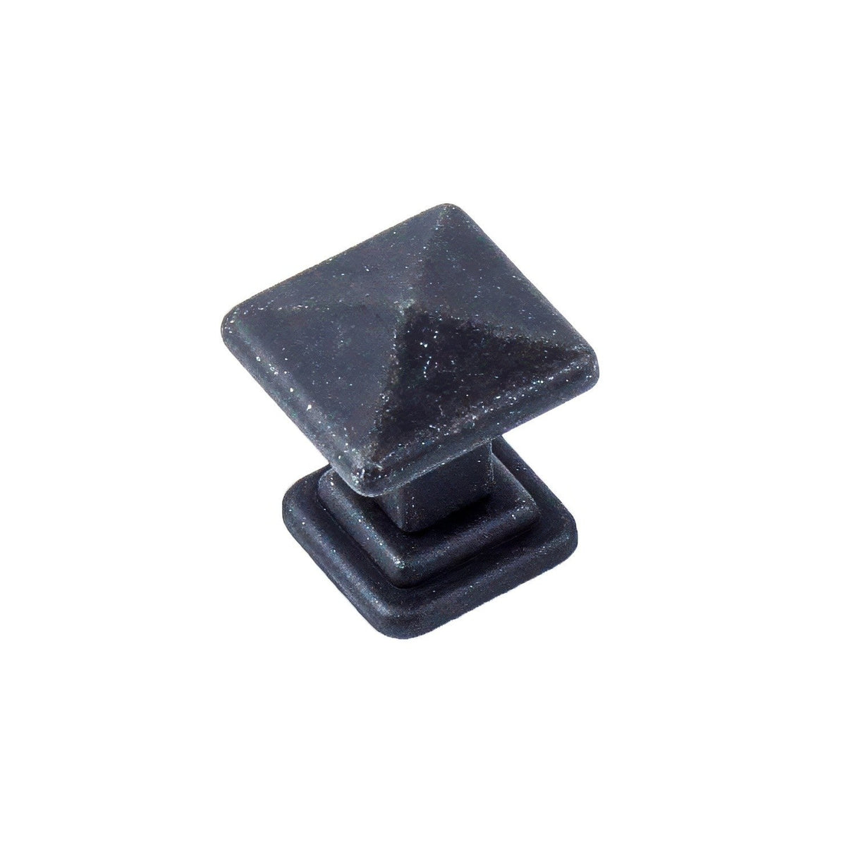 Century Hardware 20227-BS matte black steel cabinet knob