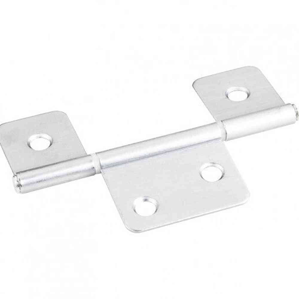 Hardware Resources 20251BC brushed chrome non mortise hinge
