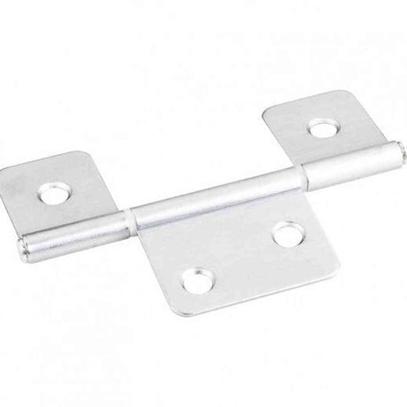 Hardware Resources 20251BC brushed chrome non mortise hinge